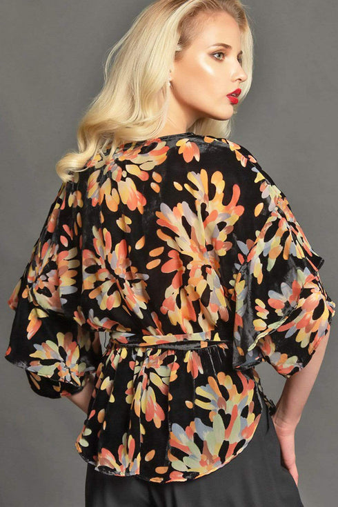 Akiko Top - Falstaff Floral